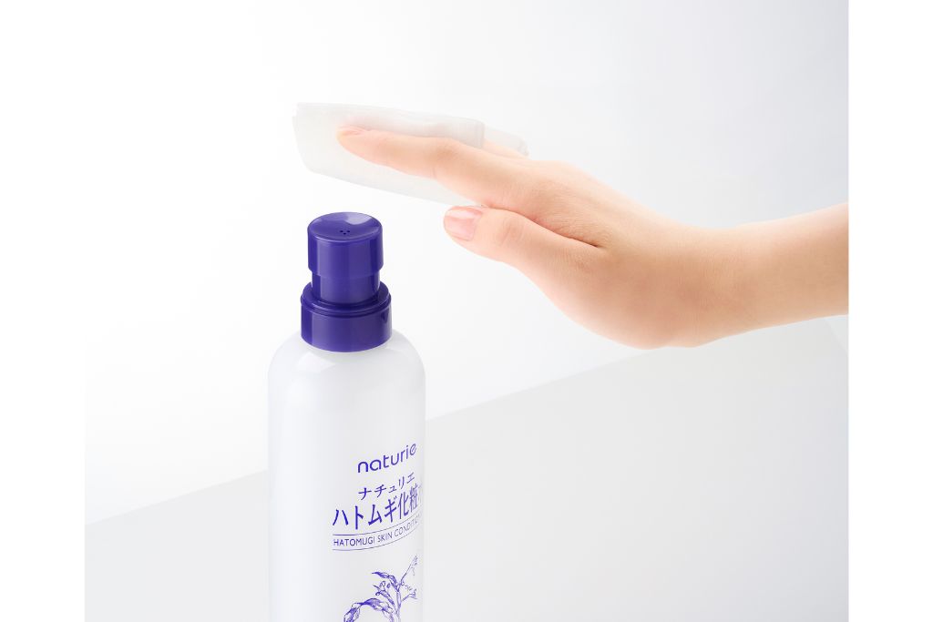 ポンプヘッドを使えば簡単にローションパックができる