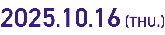 2025.10.16(THU.)